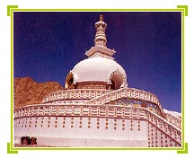 Ladakh Stupa, India Tourism